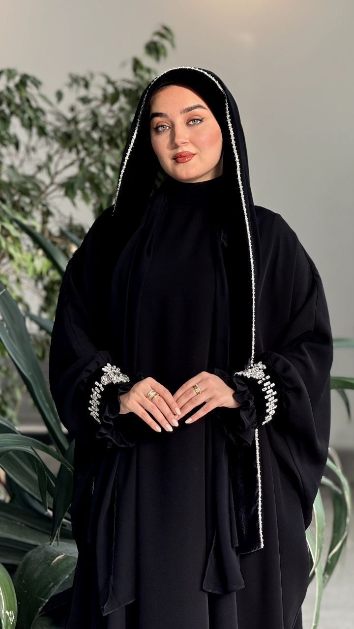 عبا جلو بسته مدل خفاشی